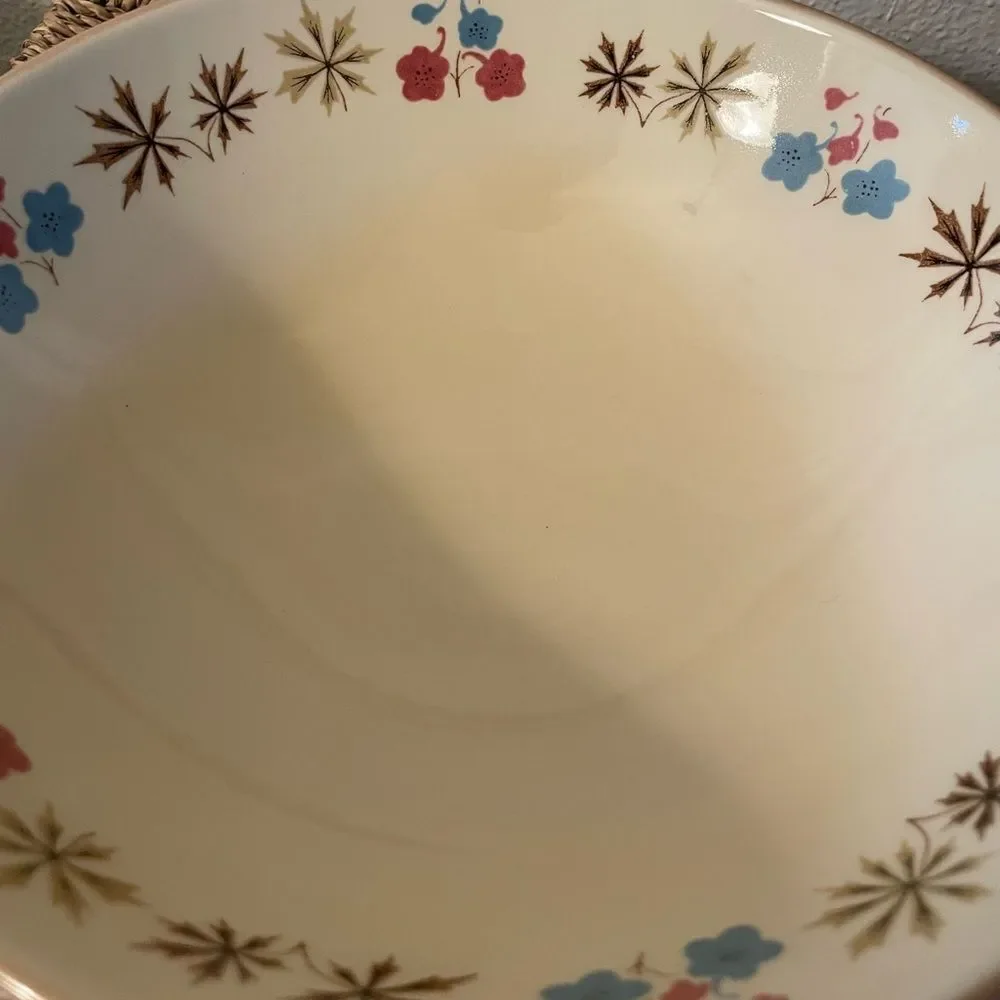 Franciscan Larkspur 1950’s Serving Bowls Set